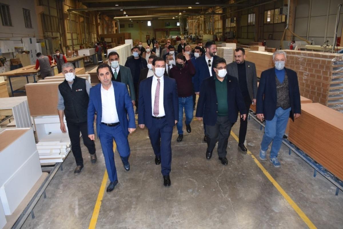 Tatvan heyetinden Diyarbakır OSB&rsquo;ye inceleme ziyareti