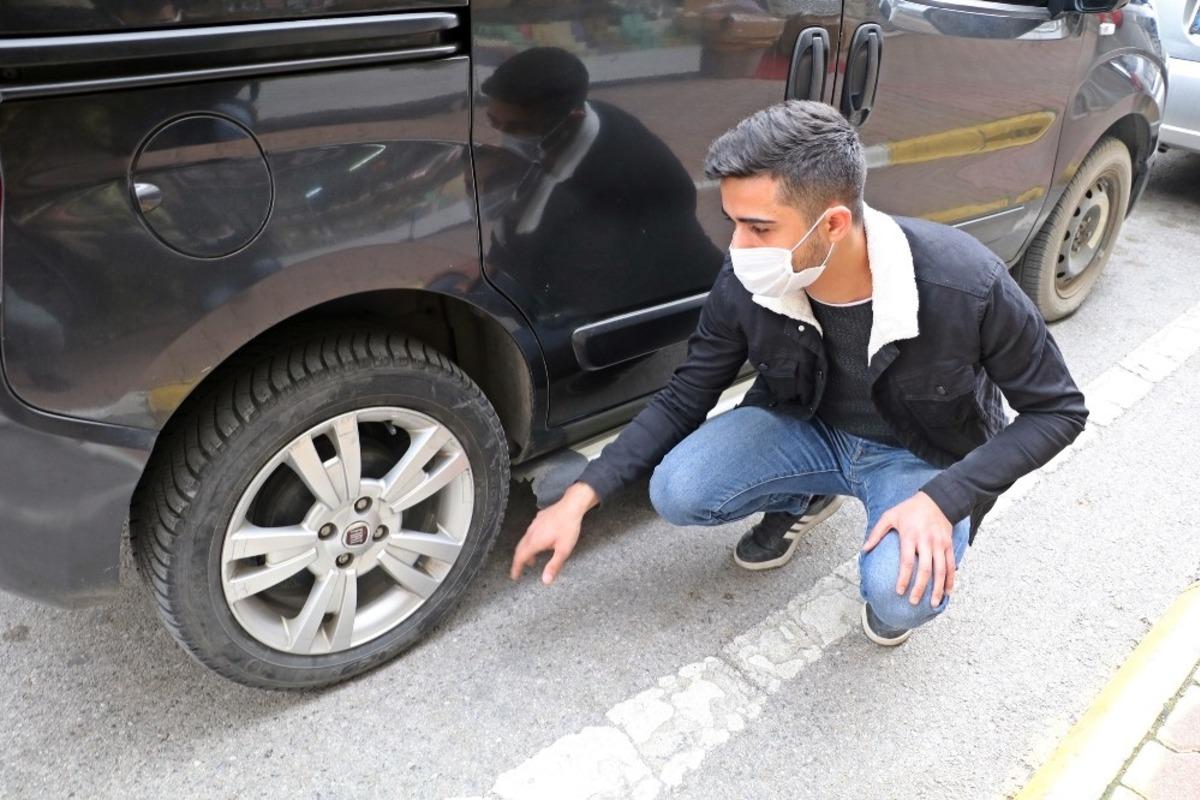 Gen&ccedil; bilgisayarcı 2 g&uuml;n &ouml;nce aldığı aracını hurda halinde g&ouml;r&uuml;nce neye uğradığını şaşırdı