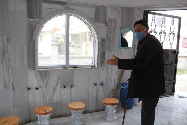 20 liralık musluk için cami cemaatini susuz bıraktılar 1