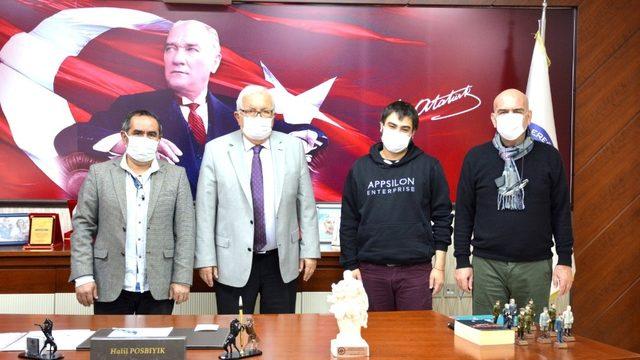 Genç girişimci Başkan Posbıyık’ı gururlandırdı