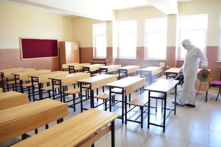 Yeşilyurt’ta ki okullar defezenfekte edildi G1