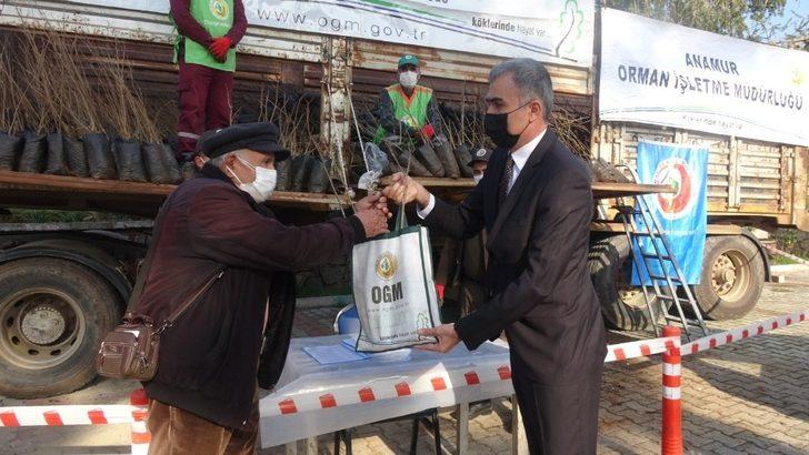 Anamur’da üreticiye fide desteği G3