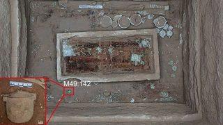 Erkekler tarafından kullanılan 2 bin 700 yıllık yüz kremi bulundu