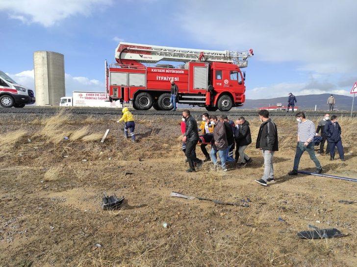 Kayseri’de 3 aracın karıştığı kazada 7 kişi yaralandı G2