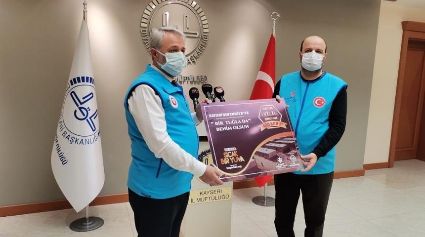 Kayseri İl Müftülüğü’nden 400 adet ’İyilik Konutu’