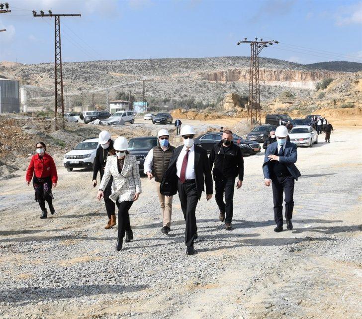 Vali Su, TÜİOSB toplantısının ardından proje alanını gezdi G2