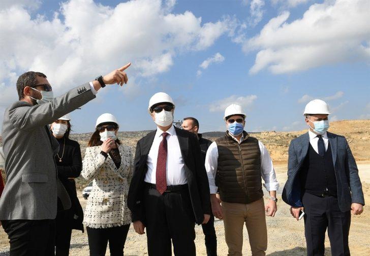 Vali Su, TÜİOSB toplantısının ardından proje alanını gezdi G3