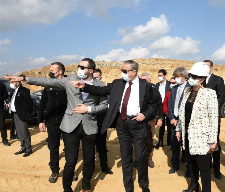 Vali Su, TÜİOSB toplantısının ardından proje alanını gezdi G4