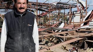 Hortum çiftliği vurdu! 50 senede kazandığı, 50 saniyede gitti