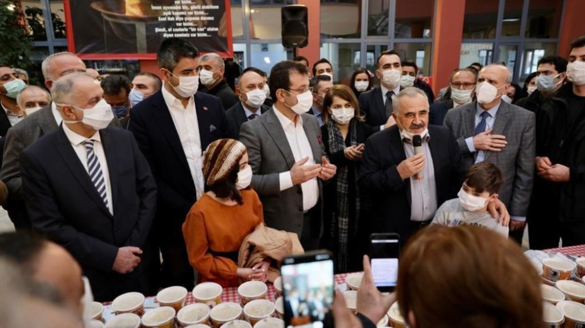 İBB Başkanı İmamoğlu ve Başkan Y&uuml;ksel, Hızır Orucu&rsquo;nu Kartal Cemevi&rsquo;nde a&ccedil;tı