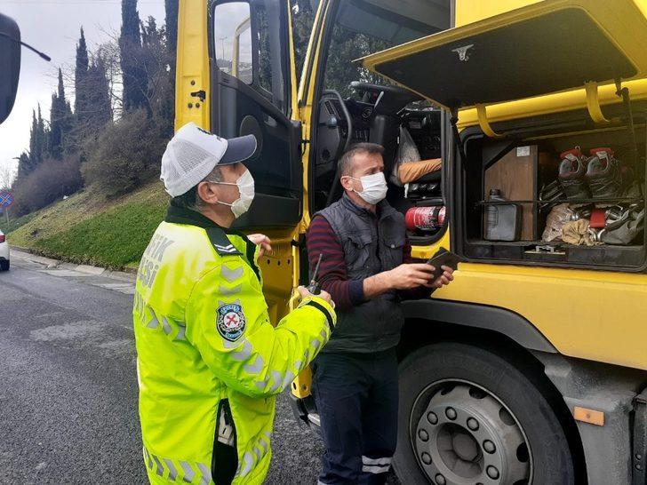 Kar yağışı öncesi araçlarda kış lastiği ve zincir denetimi G2