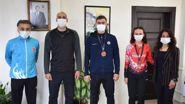 Türkiye dereceleri elden milli atletizmciler hedef büyülttü