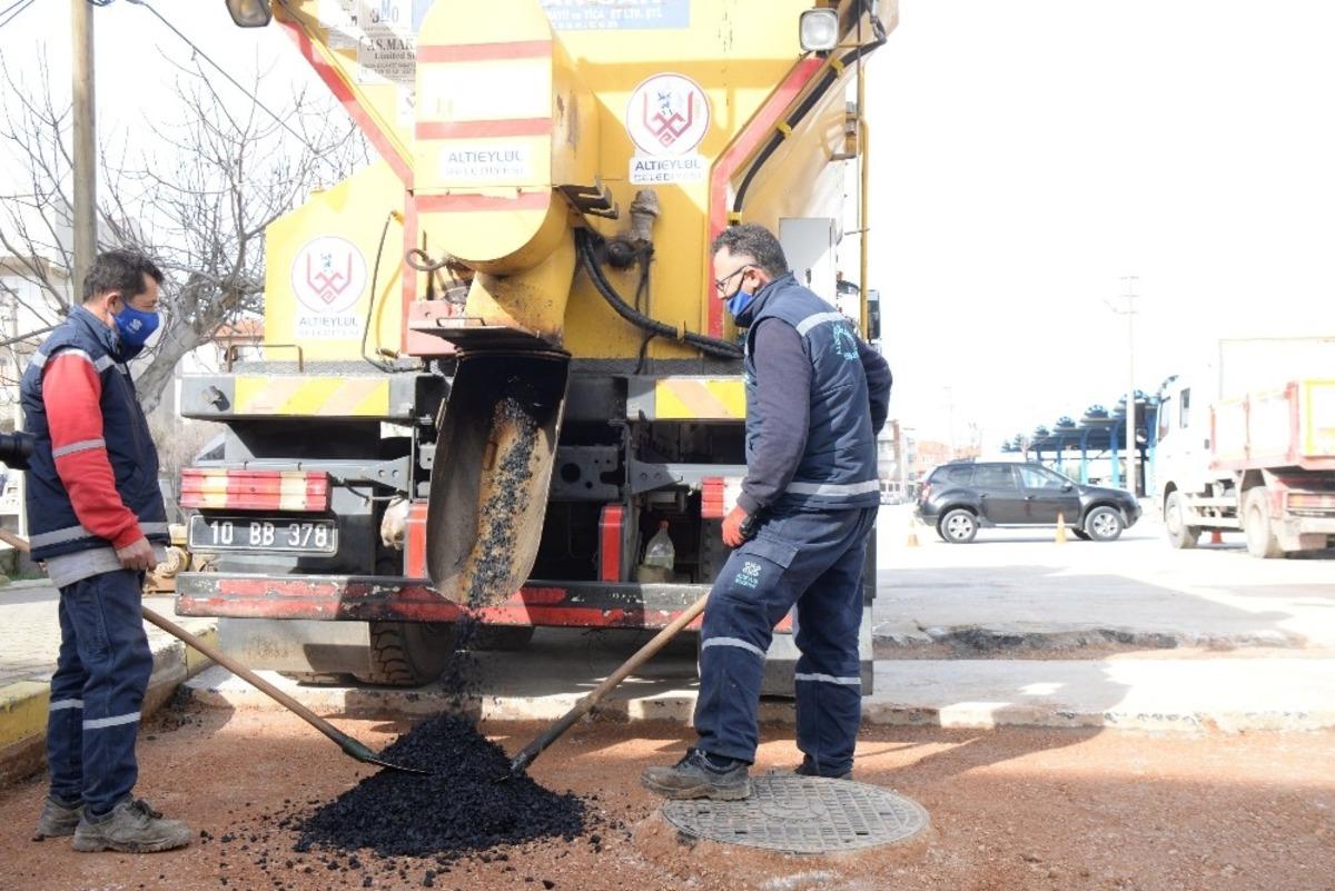Altıeyl&uuml;l&rsquo;&uuml;n sahadaki y&uuml;z&uuml; Fen işleri