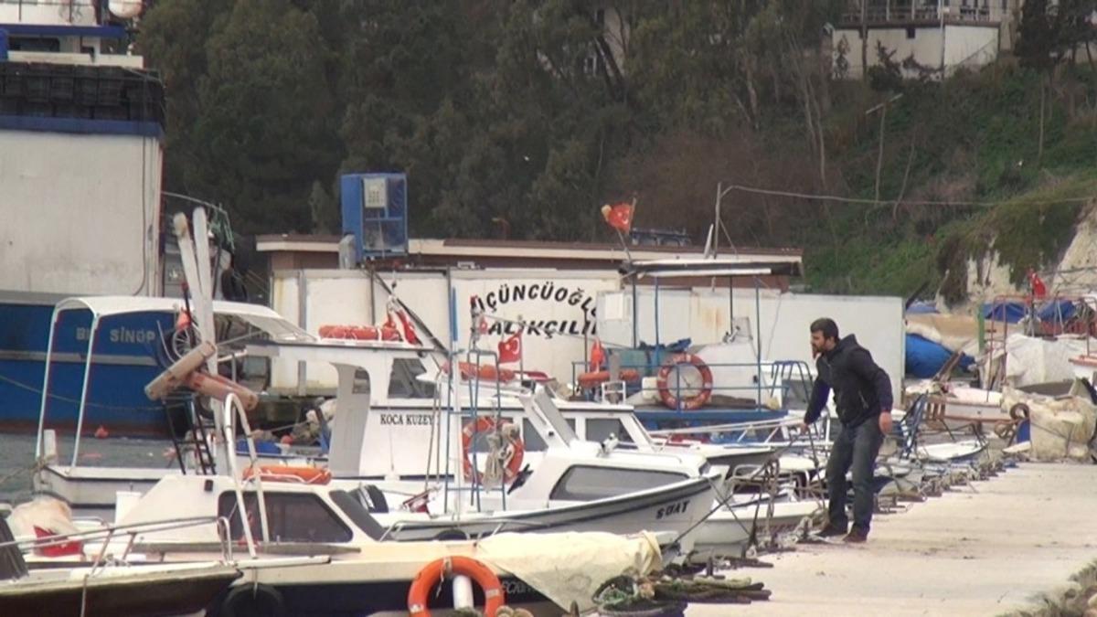 Sinop&rsquo;ta fırtına hayatı olumsuz etkiledi
