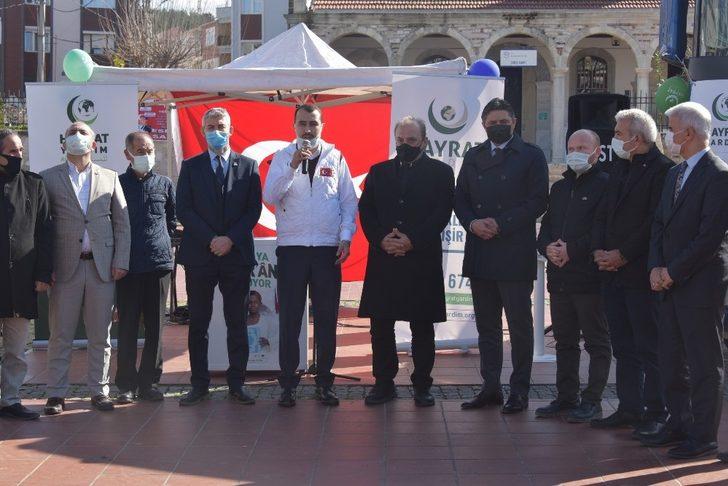 Aliağa’dan Suriye’ye iki tır yardım malzemesi gönderildi G2