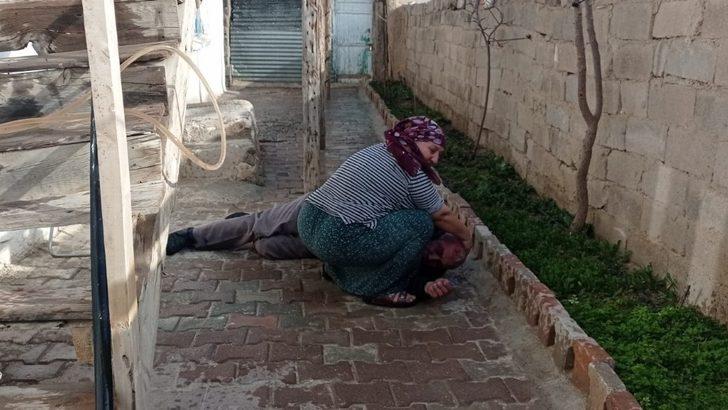 Yangını söndürmek isterken merdivenden düşerek yaralandı G3