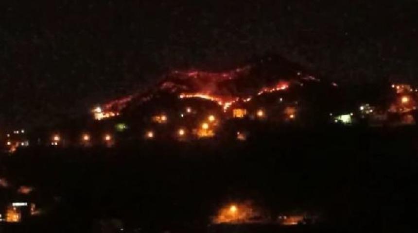 Trabzon'da korkutan yangın! Büyümesinden endişe ediliyor