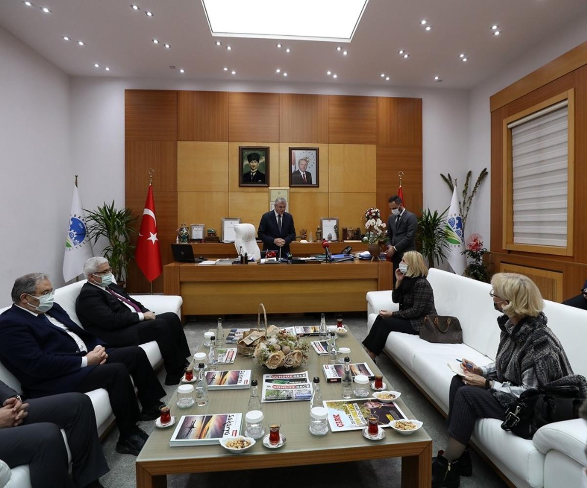 Başkan Y&uuml;ce, Hırvatistan İstanbul Başkonsolosuyla bir araya geldi