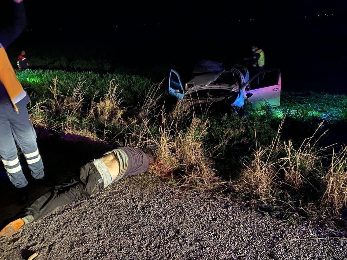 Kozan&rsquo;da trafik kazası: 1 &ouml;l&uuml;, 2 yaralı