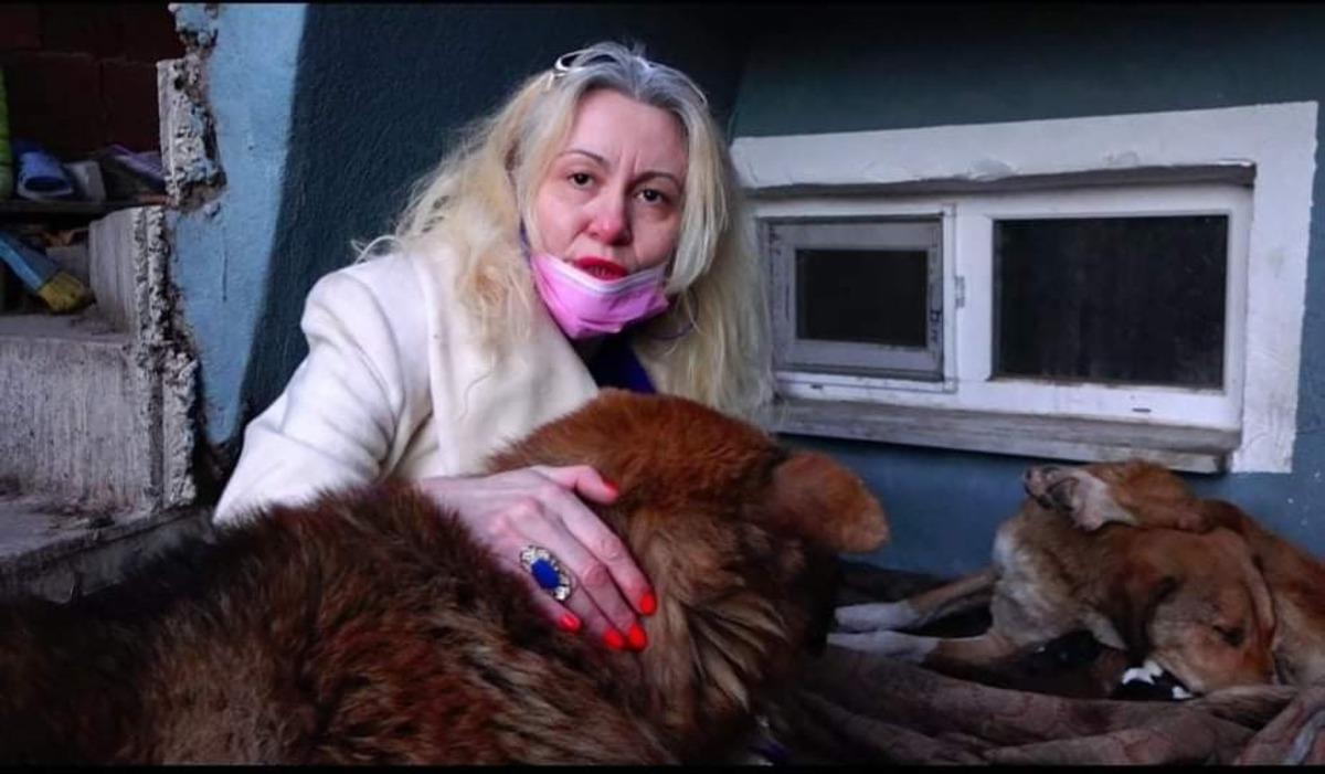 Yavru k&ouml;pekler i&ccedil;in bah&ccedil;esine kul&uuml;be yaptırdı, bakımını &uuml;stlendi