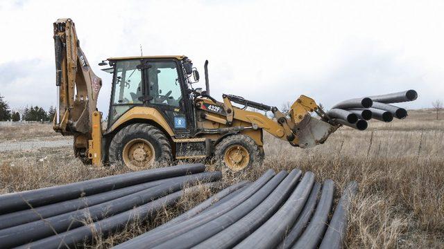 Belediye ekiplerinin alt yapı çalışmaları