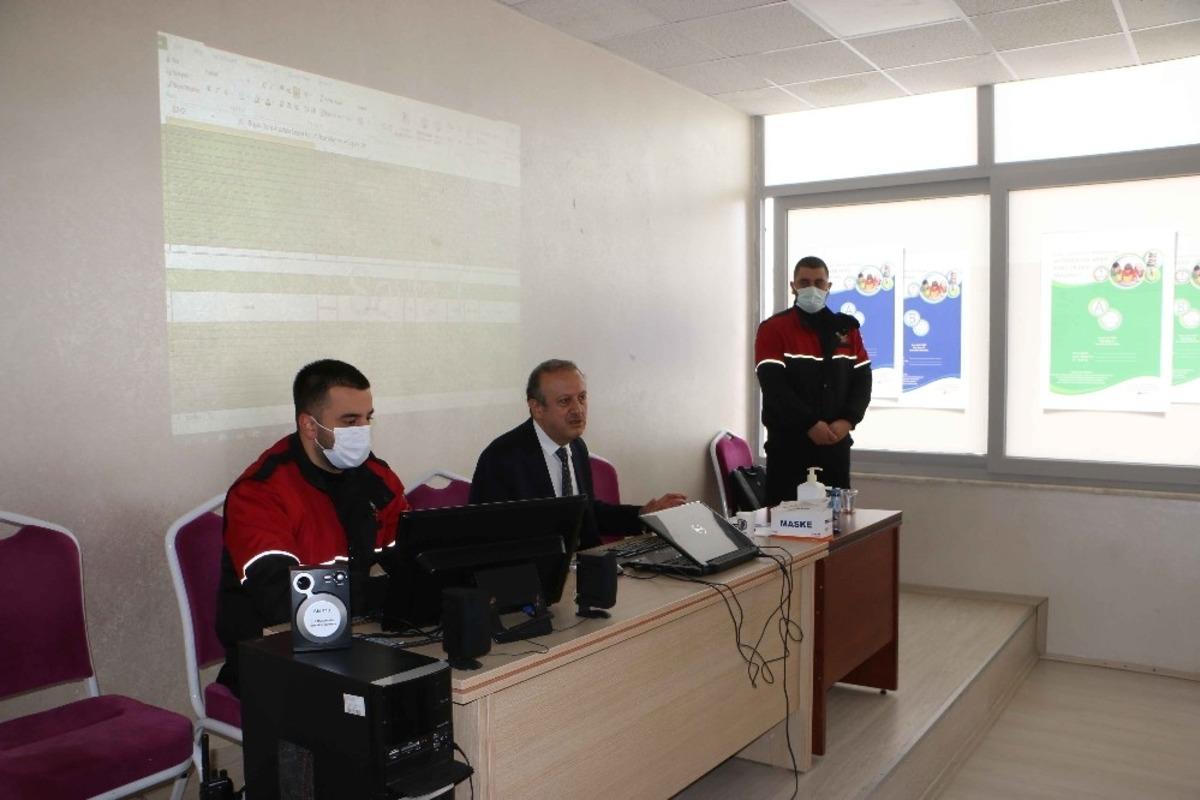 Kartallı muhtarlara afet farkındalık eğitimi