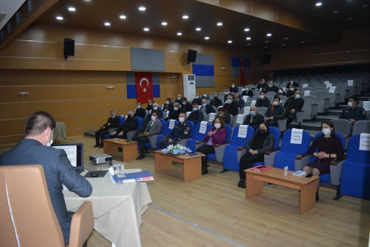 Kadına şiddete hayır il&ccedil;e toplantıları devam ediyor