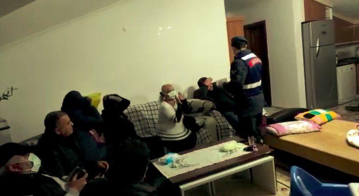 Jandarmadan itfaiye merdiveniyle kumar baskını G2