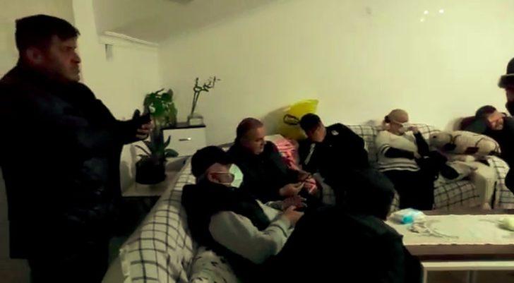 Jandarmadan itfaiye merdiveniyle kumar baskını G3