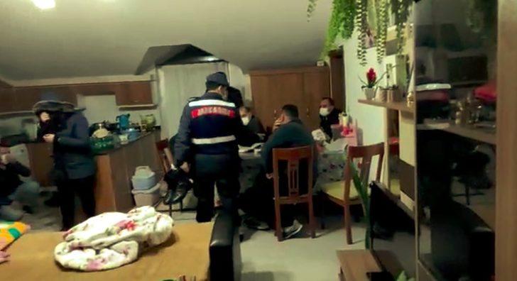 Jandarmadan itfaiye merdiveniyle kumar baskını G4