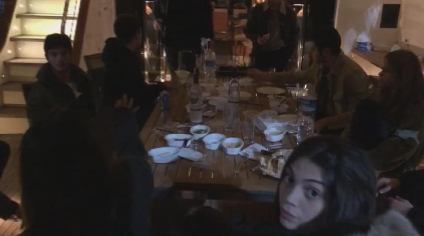 Beşiktaş'ta yattaki doğum günü partisine polis baskını