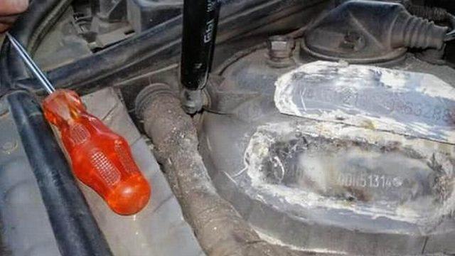 Sahte şase numarasıyla Suriye’ye giden araç gümrükte yakalandı