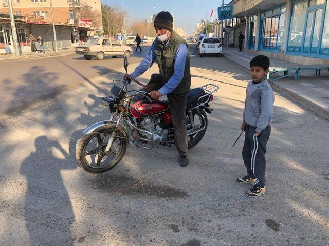 Polisin dikkati ile motosiklet hırsızı yakalandı