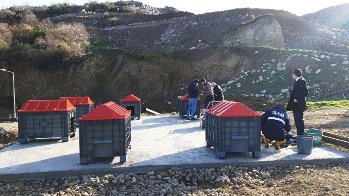 YAKAB Alanına 15 yeni k&ouml;pek kul&uuml;besi