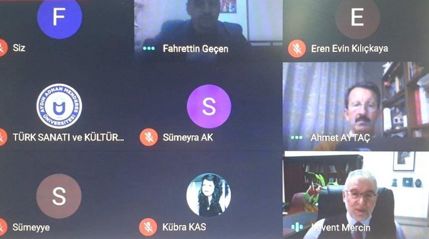 Dekan Mercin, Sanat ve Grafik Konferansına konuşmacı olarak katıldı