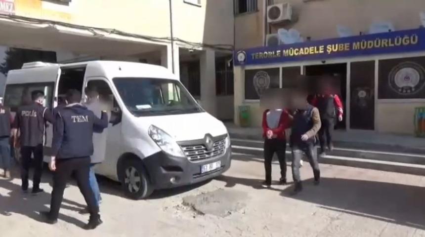 Şanlıurfa merkezli 10 ilde ter&ouml;r operasyonu: 18 g&ouml;zaltı