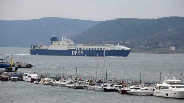 Çanakkale’de yanan "Gallipoli Seaways" isimli Ro-Ro gemisi, İstanbul’a dönüyor G4