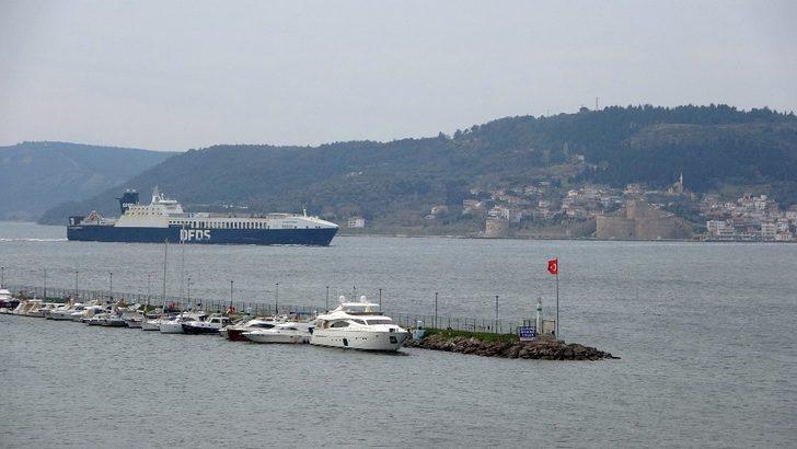 Çanakkale’de yanan "Gallipoli Seaways" isimli Ro-Ro gemisi, İstanbul’a dönüyor G5