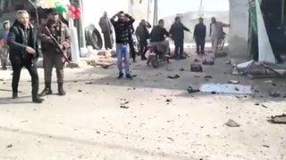 Çobanbey’de bomba yüklü araçla terör saldırısı: 1 ölü, 12 yaralı