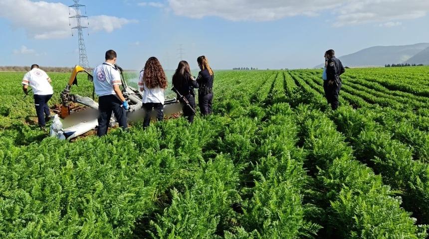 İsrail’de küçük uçak araziye düştü: 2 ölü
