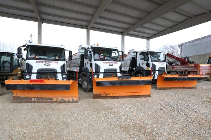 İnegöl Belediyesi kar yağışına hazır G4