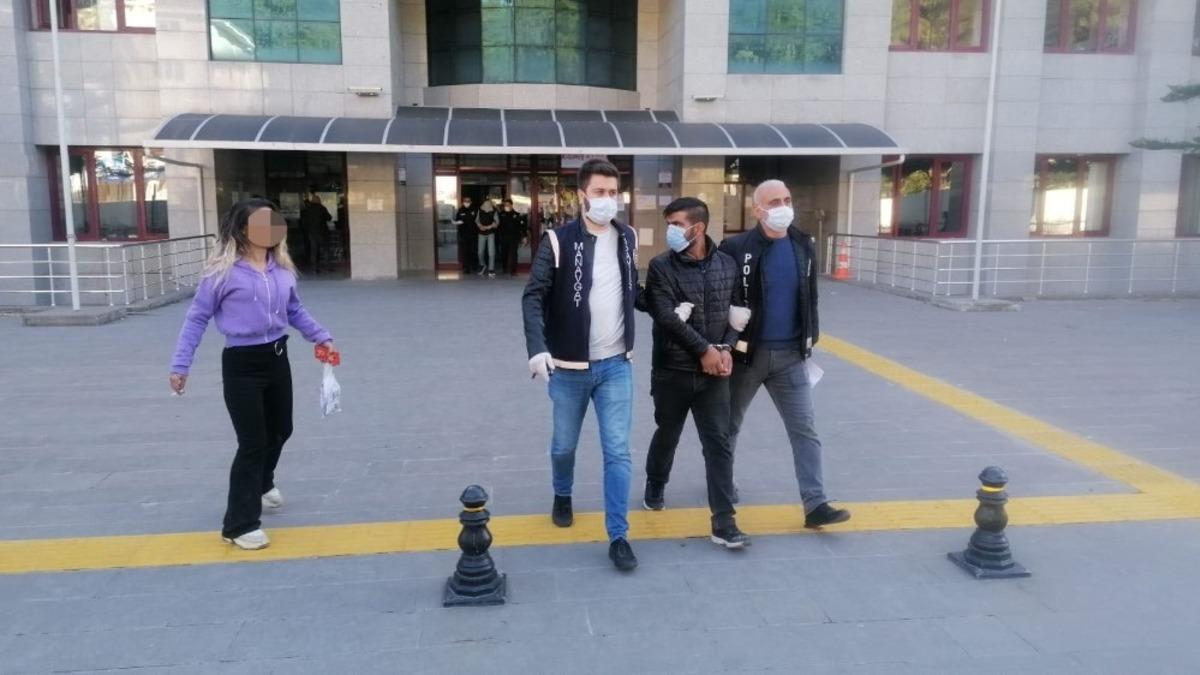 Ara&ccedil;ta sızmış halde yakalanan hırsızlık ş&uuml;phelisi tutuklandı