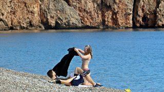 Antalya’da Şubat ayının ortasında kıskandıran görüntüler