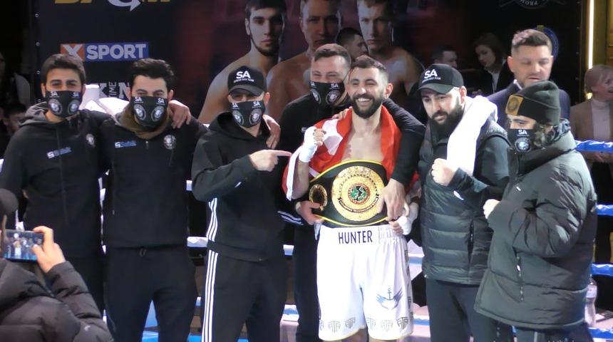 Türk boksör Arda Tamer Avcı, UBO Kıtalararası Şampiyonu oldu