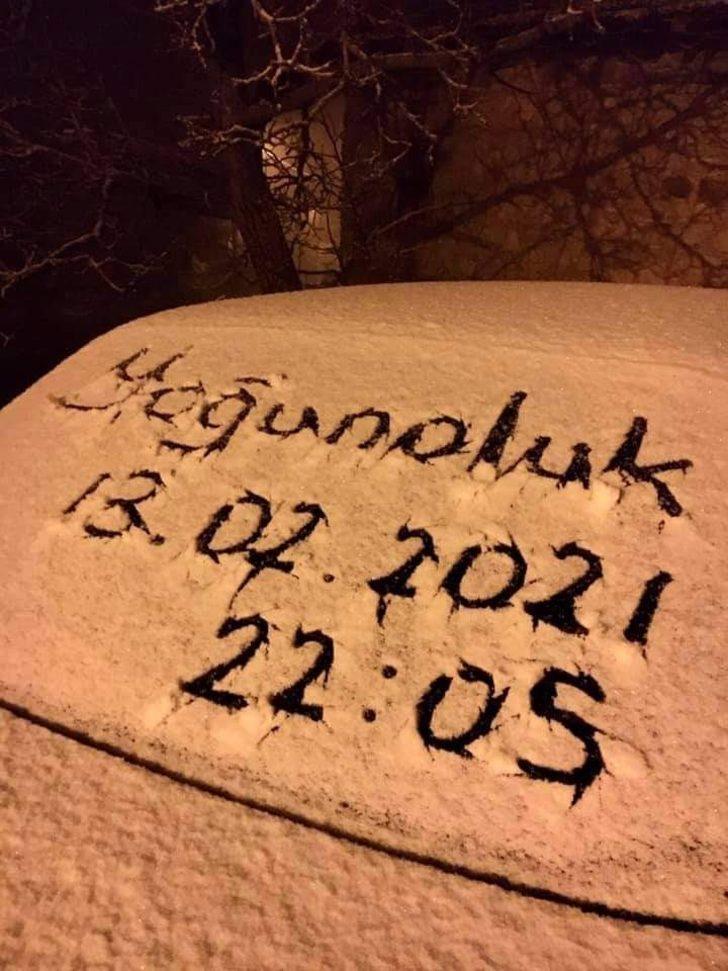 Balıkesir’de beklenen kar yağışı başladı G4