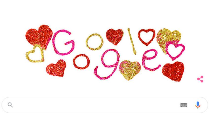 Google'dan Sevgililer Günü'ne özel Doodle