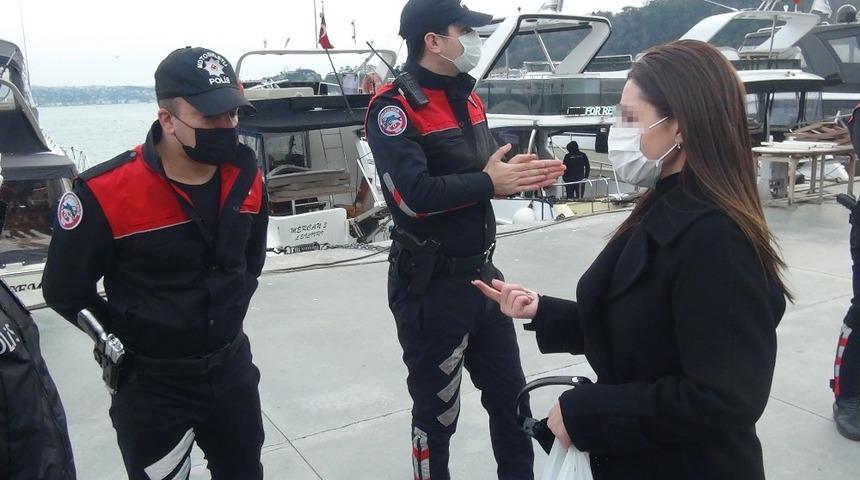 Bebek’te denetimde ilginç anlar: Soğan almaya çıkmıştım