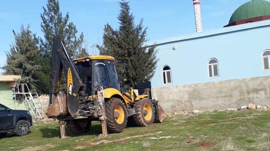 Diyarbakır’da çalınan iş makinesi Şanlıurfa’da bulundu