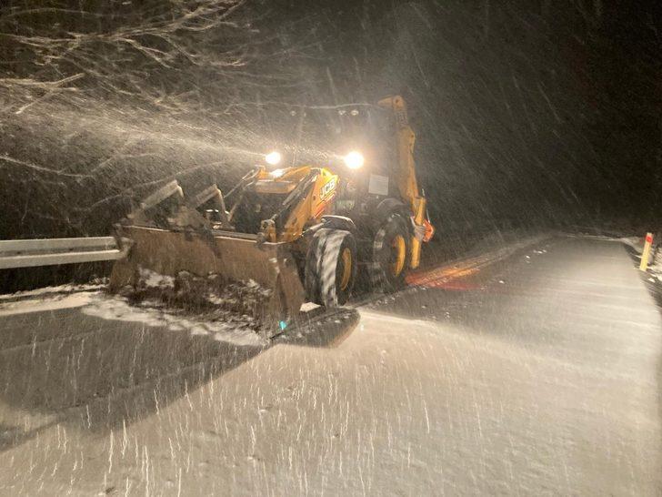 Kocaeli’de karla mücadele çalışması G1