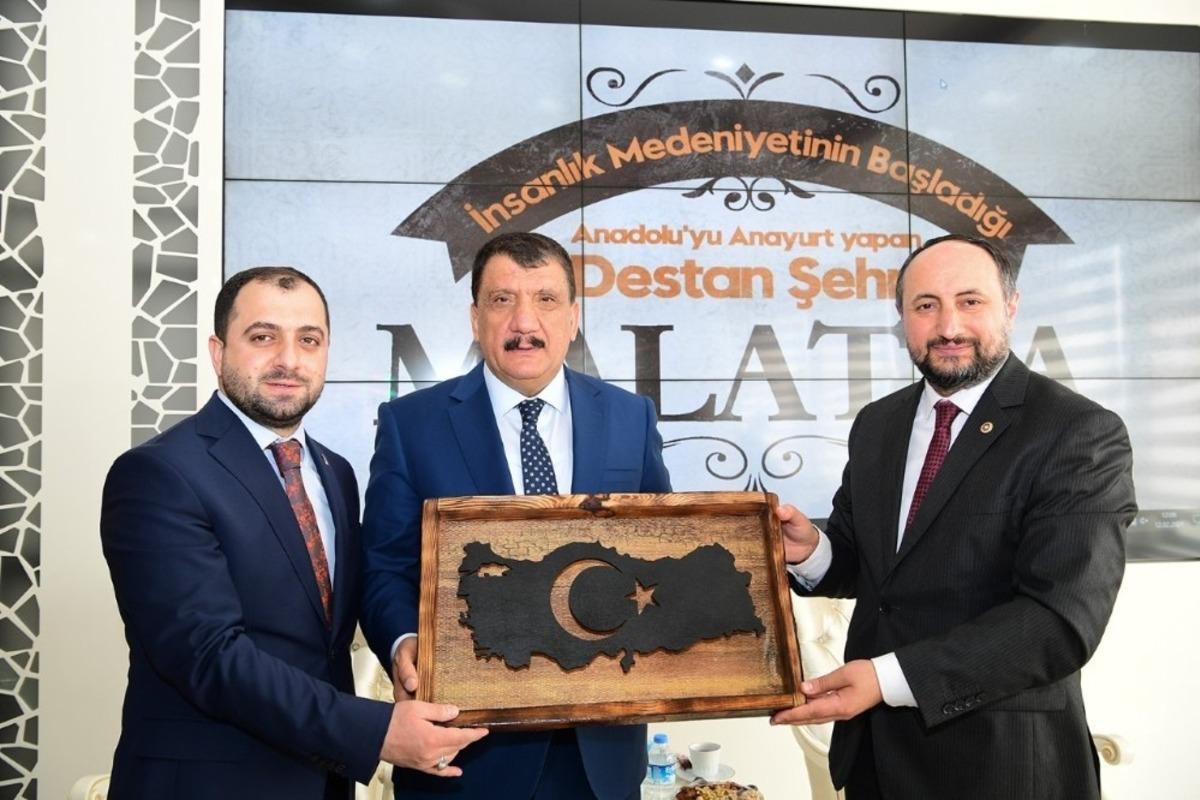 MTTB Genel Başkanı Karayel&rsquo;den Başkan G&uuml;rkan&rsquo;a ziyaret